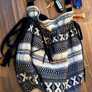 World Market Boho Hobo Shoulder Bag